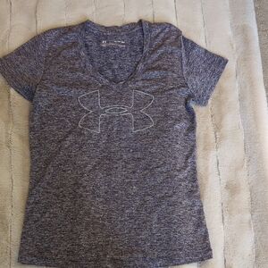 Under Armour Women's Purple Heather Tee